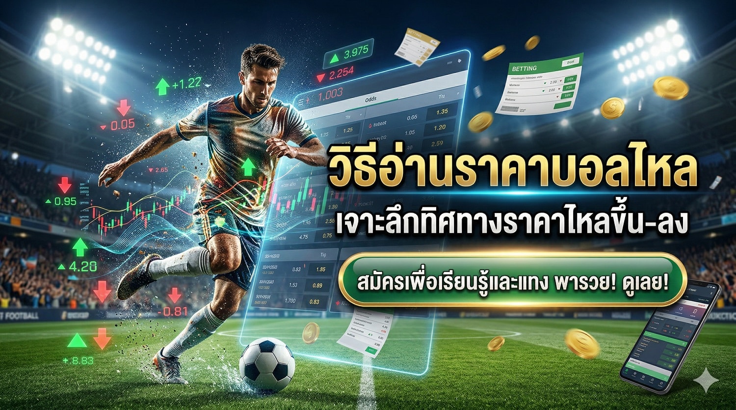 วิธีอ่านราคาบอลไหล