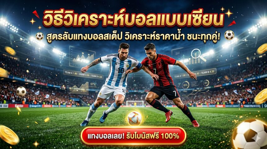 วิธีวิเคราะห์บอลแบบเซียน
