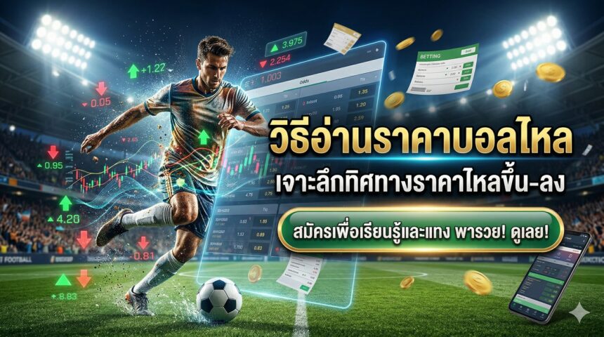 วิธีอ่านราคาบอลไหล