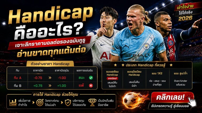 Handicap คืออะไร