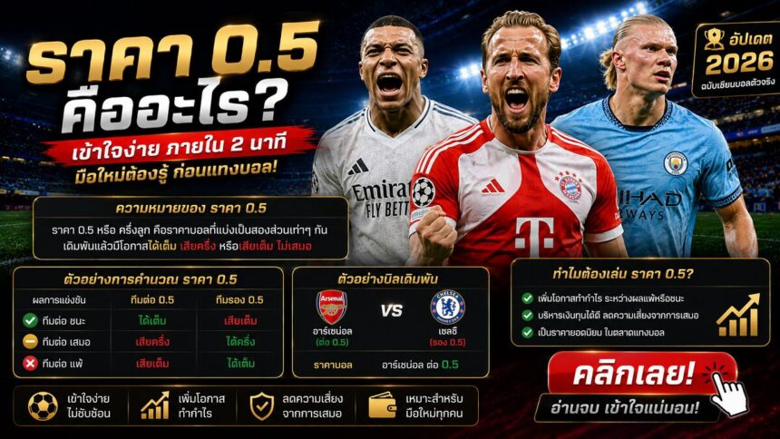 ราคา 0.5 คืออะไร