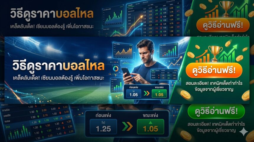 วิธีดูราคาบอลไหล