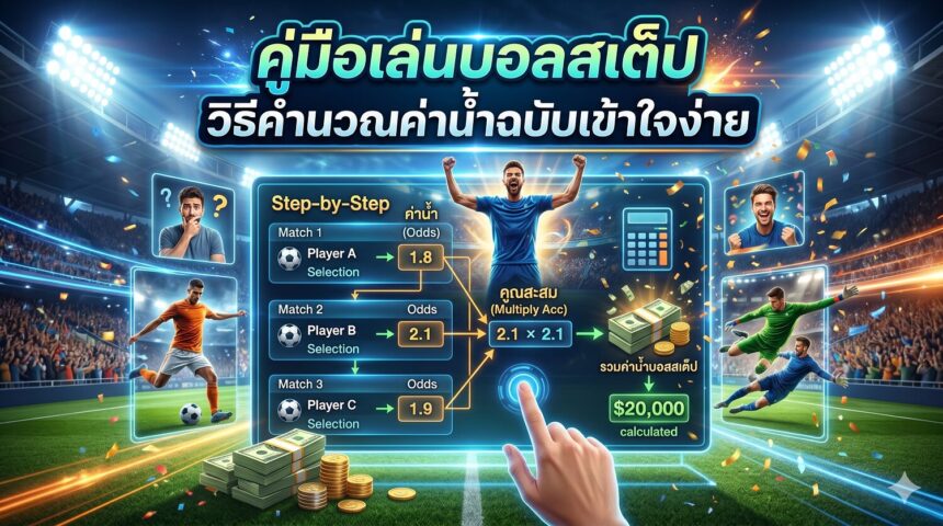บอลสเต็ป คืออะไร คู่มือเล่นบอลสเต็ป วิธีคำนวณค่าน้ำฉบับเข้าใจง่าย