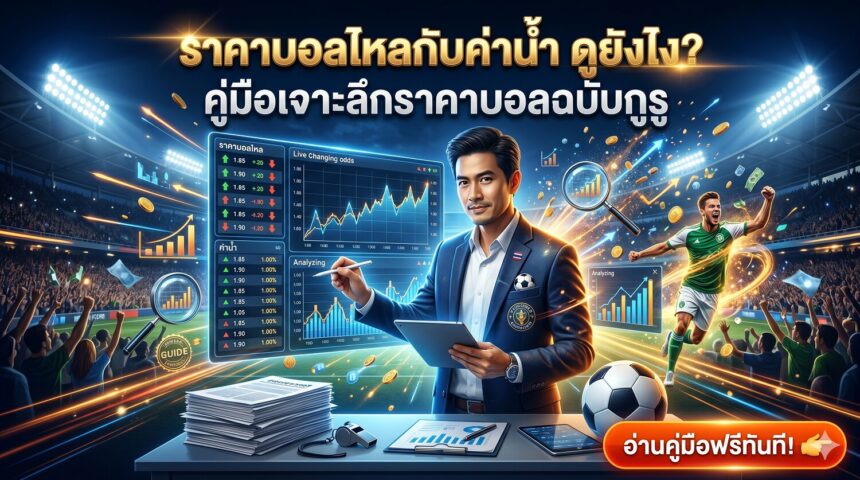 ราคาบอลไหลกับค่าน้ำ ดูยังไง คู่มือเจาะลึกราคาบอลฉบับกูรู